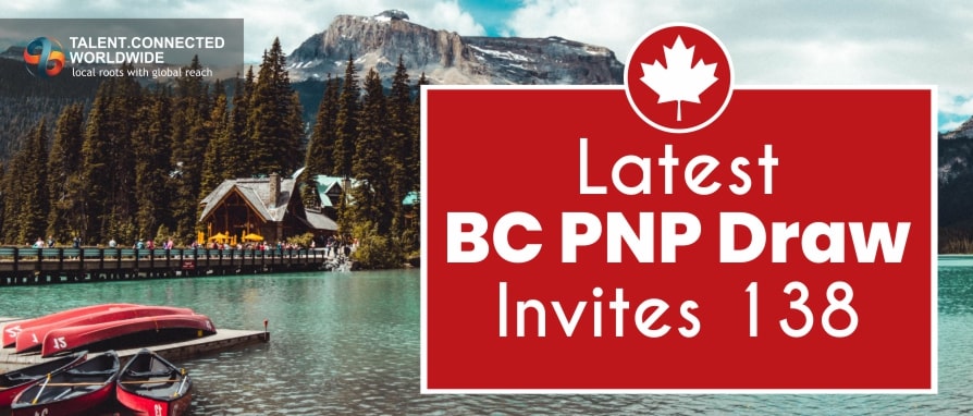Latest BC PNP Draw Invites 138