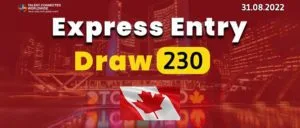 Canada Express Entry Latest Draw 230