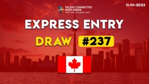 First Express Entry draw of 2023!