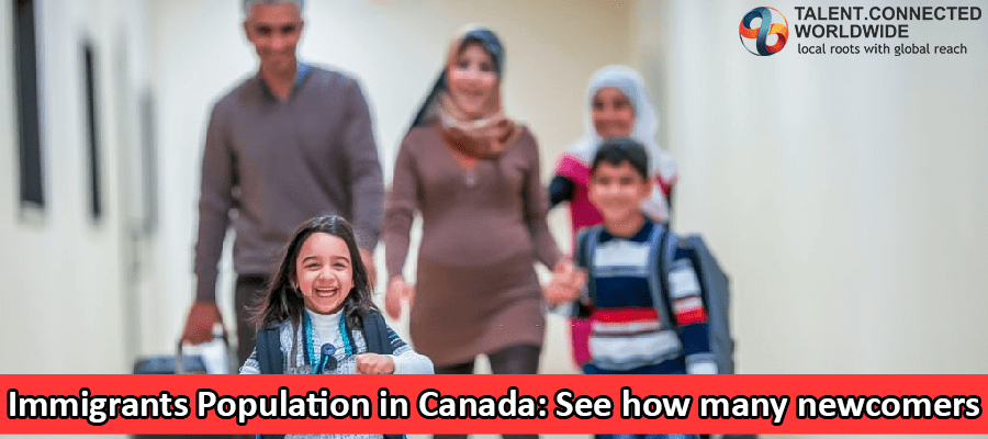 Immigrants Population in Canada See how many newcomers