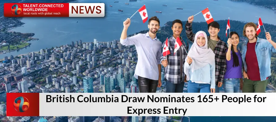 British Columbia Draw Nominates 165+ People for Express Entry