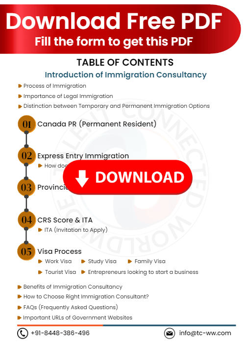 Download Pdf free immigration and Canada PR