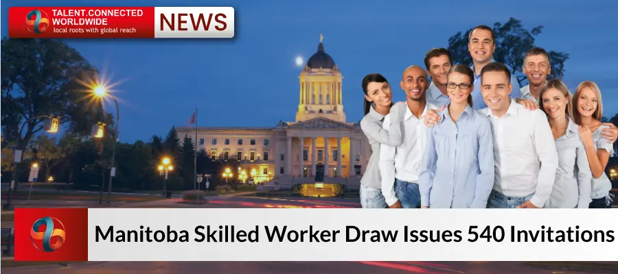 Latest: Manitoba Skilled Worker Draw Issues 540 Invitations