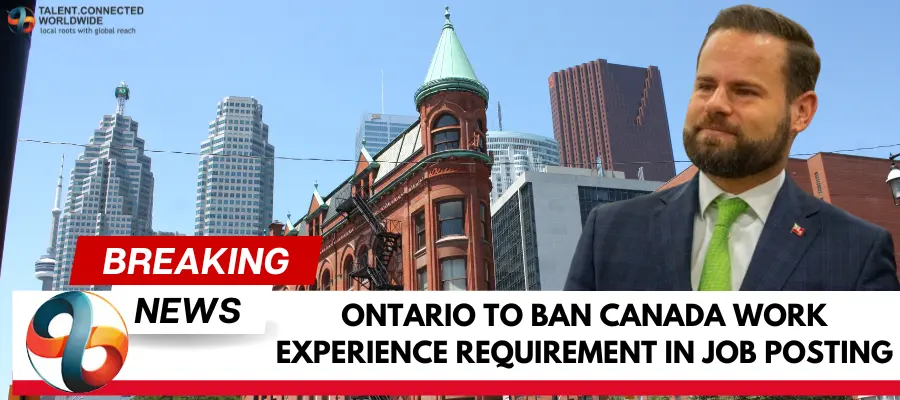 Ontario-to-ban-Canada-work-experience-requirement-in-job-posting