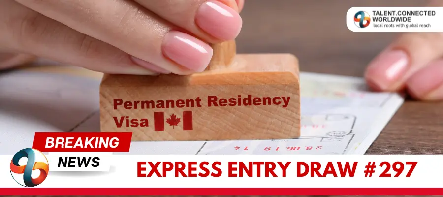 #297 Express Entry draw