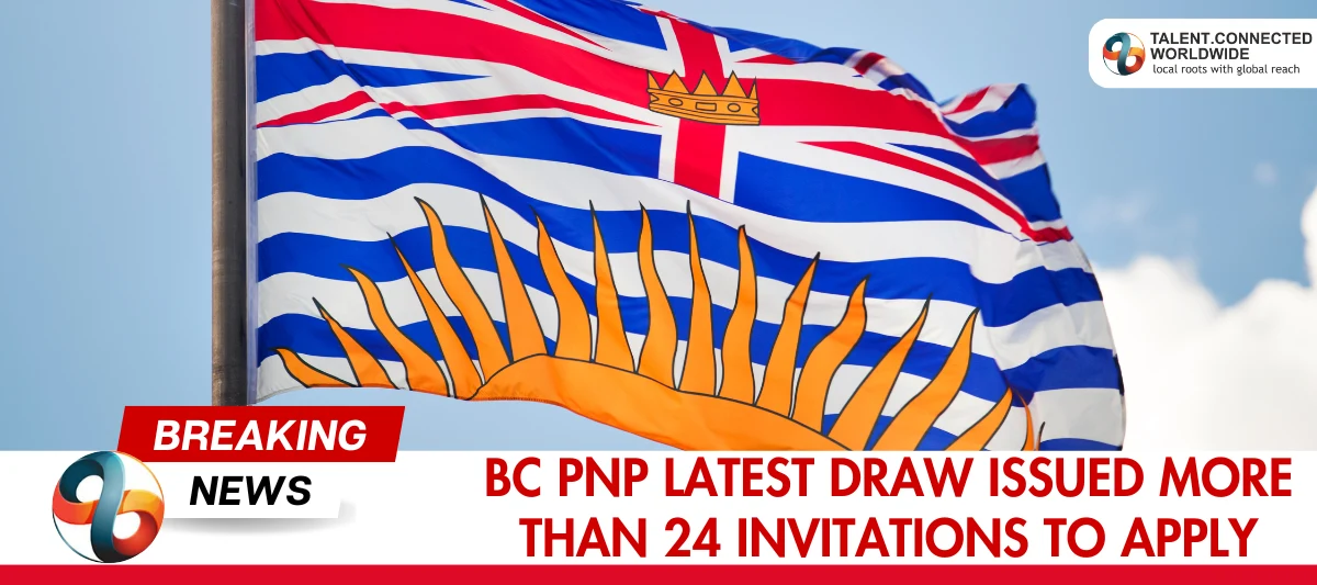 BC PNP Latest Draw Issued More Than 24 Invitations to Apply