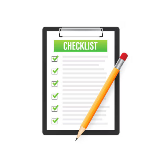 clipboard with checklist icon clipboard with checklist icon web vector illustration 100456 2189