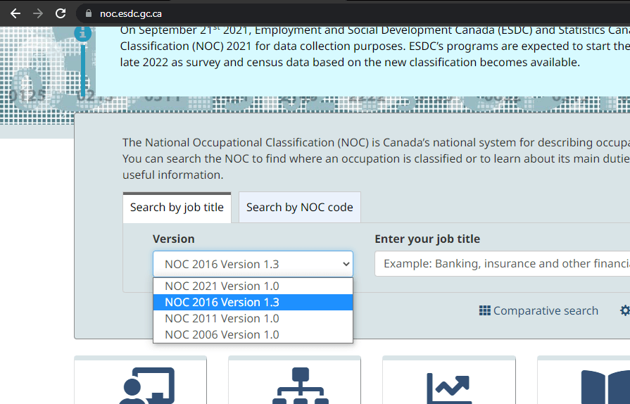 Find Your NOC Code | Jobs In Canada & Canada Immigration